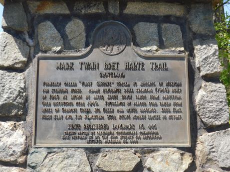 [Picture of Groveland historical plaque]